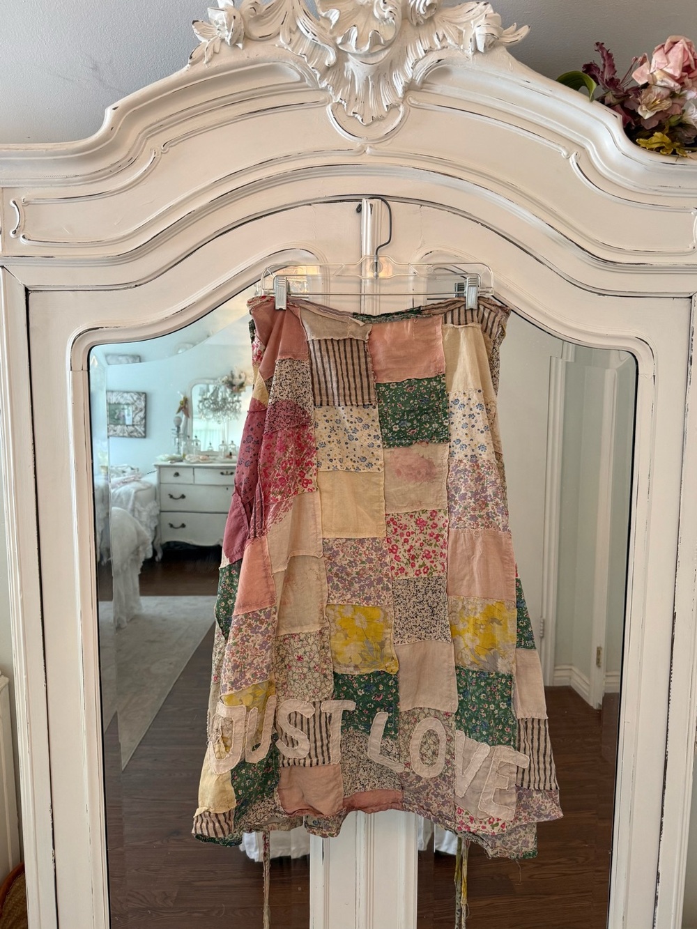 Magnolia Pearl patchwork Sascha wrap skirt - Picture 5 of 8